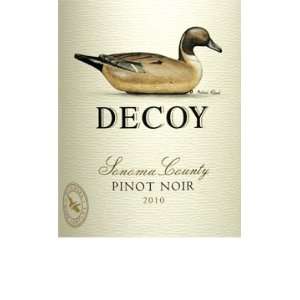  2010 Decoy Duckhorn Pinot Noir Sonoma County 750ml 