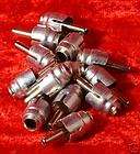 Twelve Vintage Style Stamped RCA Plugs For Fender Amps New Old Stock