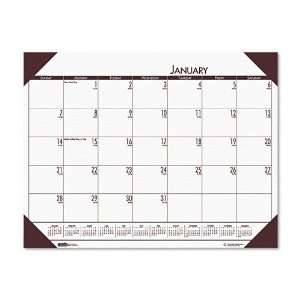  of Doolittle   EcoTones Moonlight Cream Monthly Desk Pad Calendar 