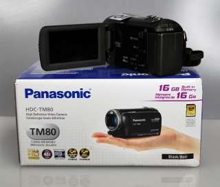 Panasonic HDC TM80 HD Twin Memory Camcorder 0085170040292  