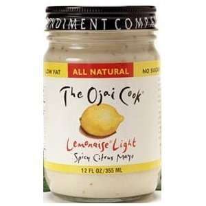 Ojai Cook Sauces Lemonaise Light,12 oz.(pack of 2)  