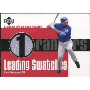  Leading Swatches Jersey #AR Alex Rodriguez HR Sports Collectibles