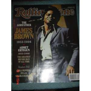 Rolling Stone Magazine January 25, 2007 The Godfather James Brown 1933 