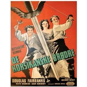   11x17 Douglas Fairbanks Jr. Akim Tamiroff Ruth Warrick