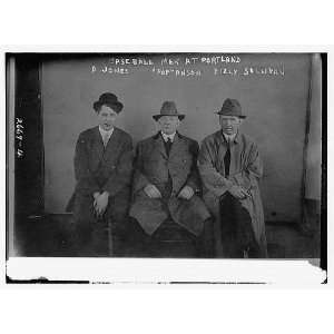   ; Fielder Jones,Pop Anson,Billy Sullivan (baseball)