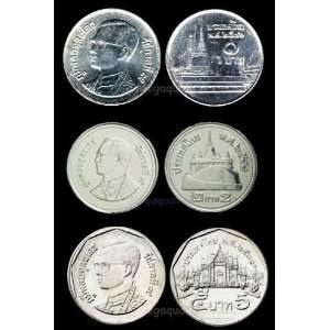  SET Thai Coin 1, 2, 5 Baht NEW Condition  