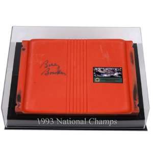 Bobby Bowden Autographed Orange Bowl Stadium Seat with Logo Desktop 