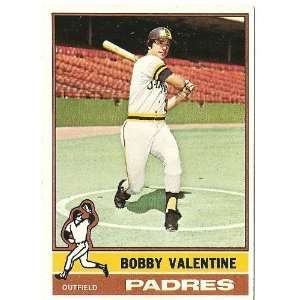 Bobby Valentine 1976 Topps Card # 366   San Diego Padres