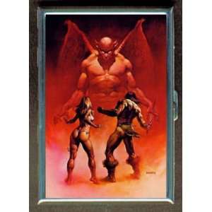 BORIS VALLEJO CHICK & SATAN ID CIGARETTE CASE WALLET