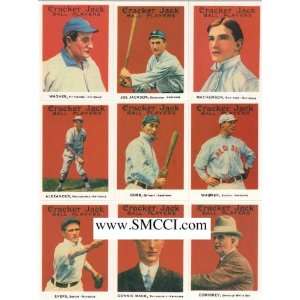   Branch Rickey, Nap Lajoie, Charles Comiskey and Many Other Stars of