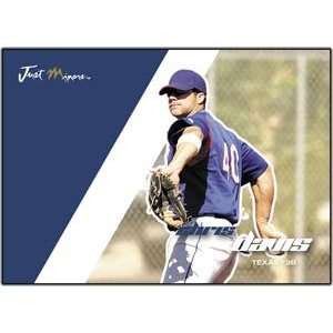 2008 JUST MINORS Just Autographs #15 Chris Davis   TEX ( 3B ) Baseball 