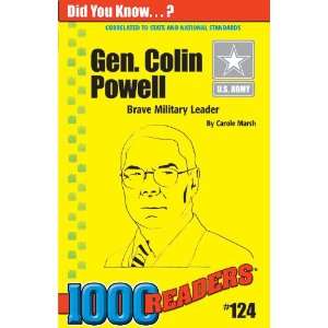  General Colin Powell (9780635023599) Carole Marsh Books