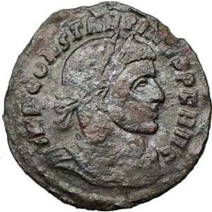 Constantine I the Great 312AD Authentic Ancient Roman Coin Three 