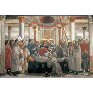   Domenico Ghirlandaio   24 x 16 inches   Obsequies o