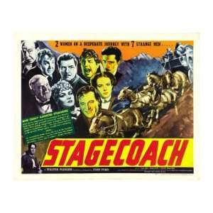  Stagecoach, Donald Meek, Thomas Mitchell, George Bancroft 