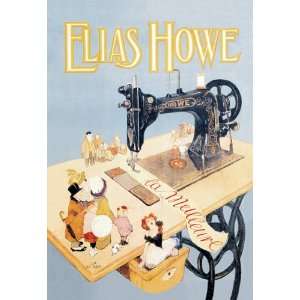 Elias Howe, La Meilleure 28X42 Canvas