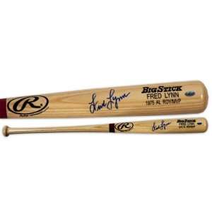 Fred Lynn Autographed Big Stick Bat