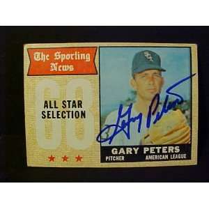 Gary Peters Chicago White Sox The Sporting News All Star Selection 