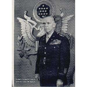 General George C. Marshall, Chief of Staff of the United States Army 