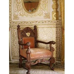 An Original Chair Used at the Coronation of King George the Fifth in 