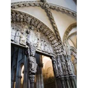 com Details from the Porch of La Gloria, Santiago Cathedral, Santiago 