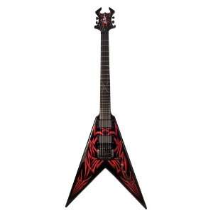   Kerry King V Tribe Electric Guitar, Tribal Fire Musical Instruments