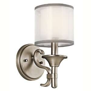  Lacey Collection 1 Light 10ö Antique Pewter Wall Sconce 