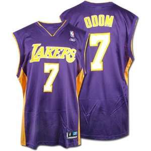 Lamar Odom Purple Reebok NBA Replica Los Angeles Lakers Jersey