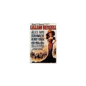  Lillian Russell Movie Poster, 11 x 17 (1940)