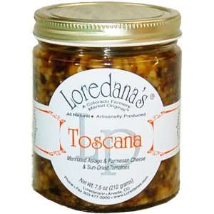 Loredanas Toscana Marinated Asiago & Parmesan Cheese With Sun dried 