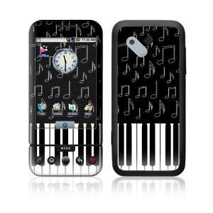  HTC Dream, T Mobile G1 Decal Skin   I Love Piano 