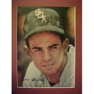 Luis Aparicio Chicago White Sox Autographed 11 X 14 Professionally 