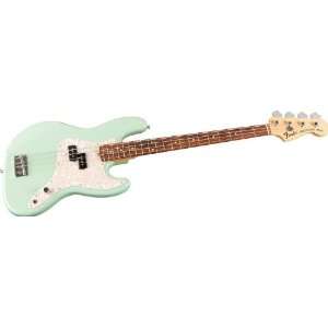  Fender Mark Hoppus Signature Bass Guitar Surf Green 