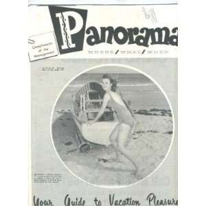 Panorama Miami Beach Entertainment Guide 1972 Everything 