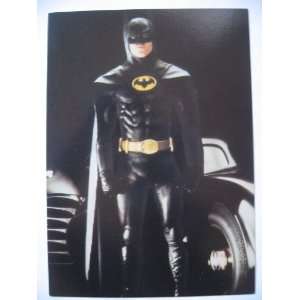    Batman Postcard   Michael Keaton As Batman 