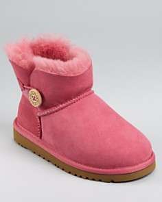 UGG® Australia Toddler Girls T Mini Bailey Button Boots   Sizes 6 7 