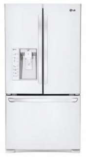 LG White French Door Refrigerator LFX31925SW 31cu.ft Energy Star As Is 