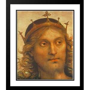 Perugino, Pietro 28x34 Framed and Double Matted The Almighty with 
