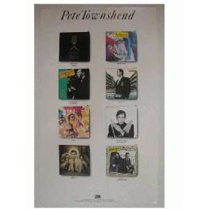 Pete Townshend Promo Poster the who