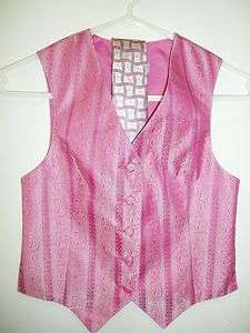 NEW RJ Classics Girls Saddle Seat Show Vest and Matching Tie  