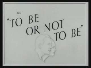 To Be Or Not To Be (DVD 1942) Carole Lombard Jack Benny Ernst Lubitsch 