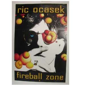 Ric Ocasek Poster Fireball Zone Of the Cars