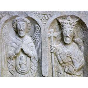  Stone Carving at Jerpoint Abbey, County Kilkenny, Leinster 