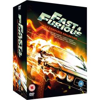 DVD   THE FAST AND FURIOUS 1   5 BOX SET THE COMPLETE COLLECTION   NEW 