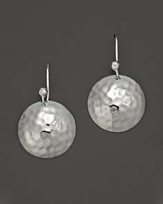   sterling silver flat links large oval triple link earrings $ 350 00