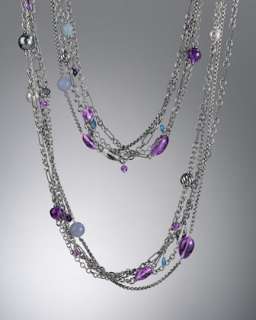 Silver Amethyst Necklace  