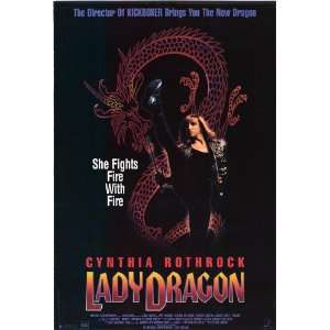  Lady Dragon (1992) 27 x 40 Movie Poster Style A