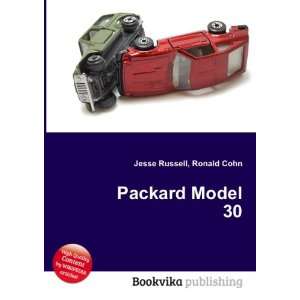  Packard Model 30 Ronald Cohn Jesse Russell Books