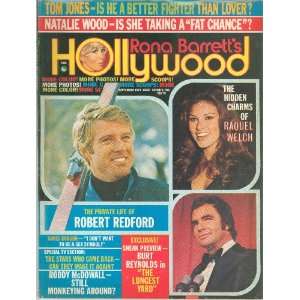 Rona Barretts Hollywood Magazine Sept 1974 Raquel Welch Robert 