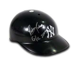 Ruben Sierra New York Yankees Autographed Game Used Fielders Helmet